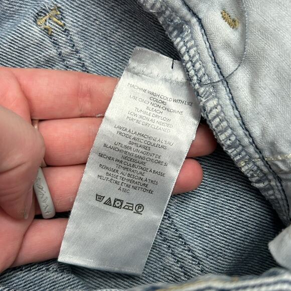 Free People We The Free Come As You Are Denim Maxi Skirt Size 6 Medium Indigo - Picture 8 of 12